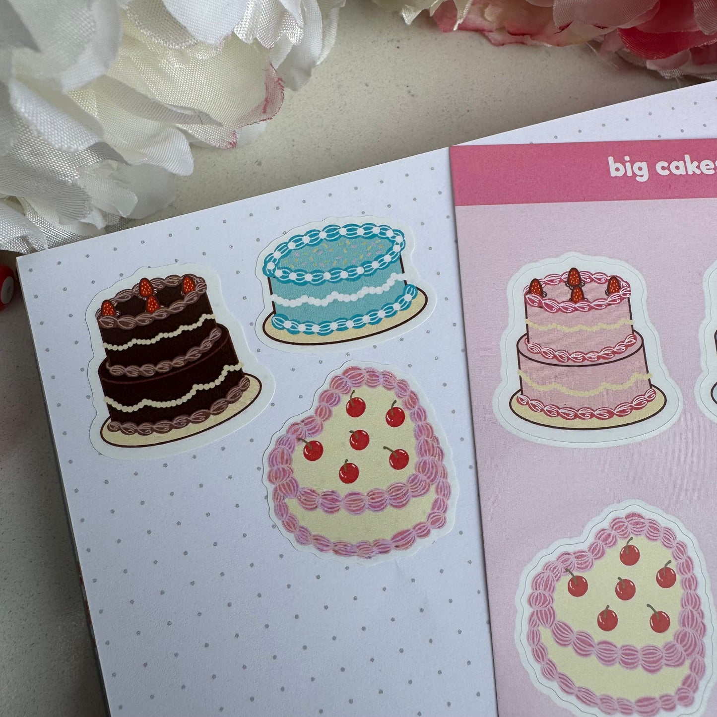 Big Cakes Sticker Sheet